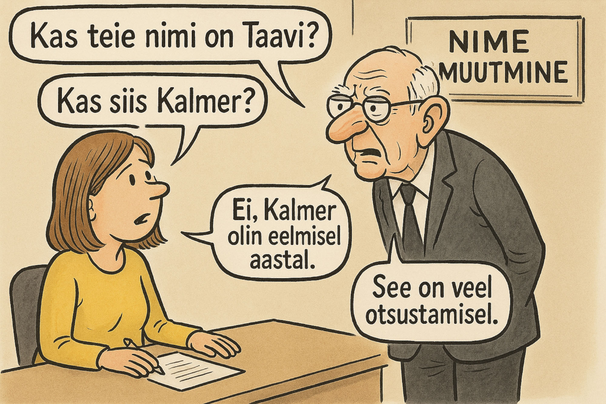 Veebis nime muutmise eelnõu jõuab riigikogu täissaali